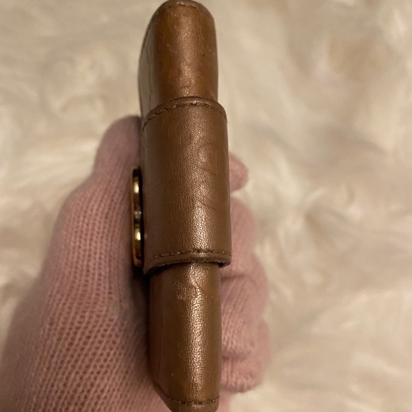 GUCCI Guccissima Gold Heart Card Key Holder Wallet - Picture 8 of 12